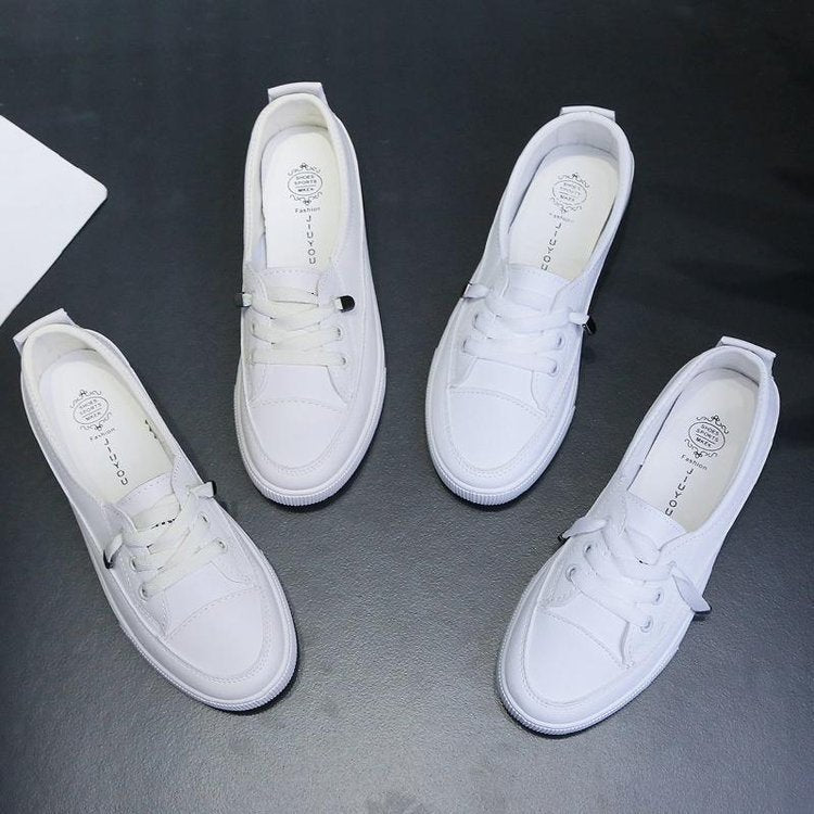 Breathable Shallow Mouth Korean Style All-match Single Shoes